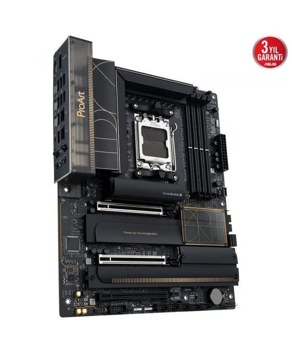 ASUS PROART X870E-CREATOR WIFI AMD X870E Soket AM5 DDR5 8000+(OC)MHz ATX