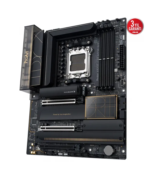 ASUS PROART X870E-CREATOR WIFI AMD X870E Soket AM5 DDR5 8000+(OC)MHz ATX