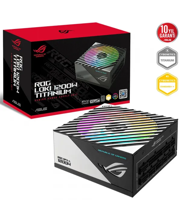 ASUS ROG LOKI SFX-L 1200W BLACK SILVER GAMING PSU