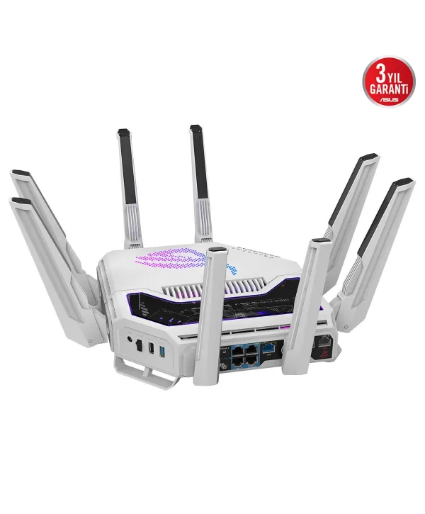 ASUS ROG RAPTURE GT-BE19000AI WiFi 7 ROUTER BEYAZ
