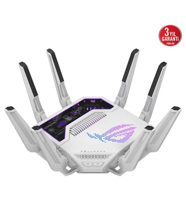 ASUS ROG RAPTURE GT-BE19000AI WiFi 7 ROUTER BEYAZ
