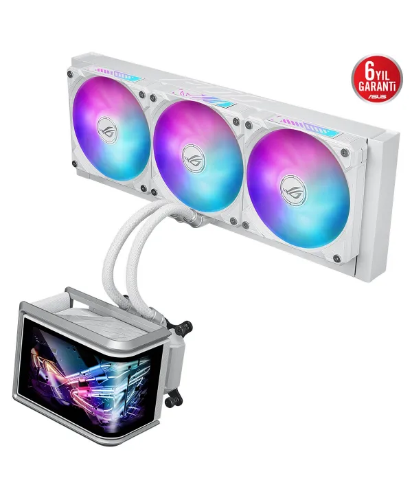 ASUS ROG RYUO IV 360 ARGB WHITE 360MM AIO SIVI SOĞUTMA 12CM