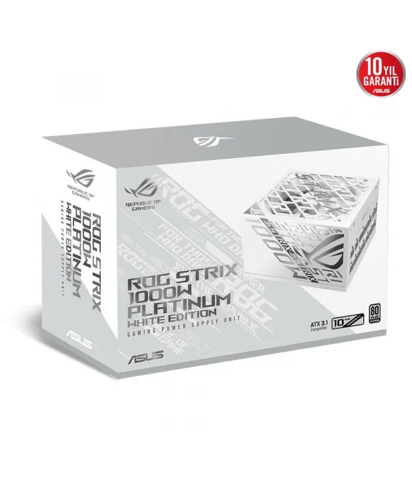 ASUS ROG Strix 1000W 80+ Platinum White Edition