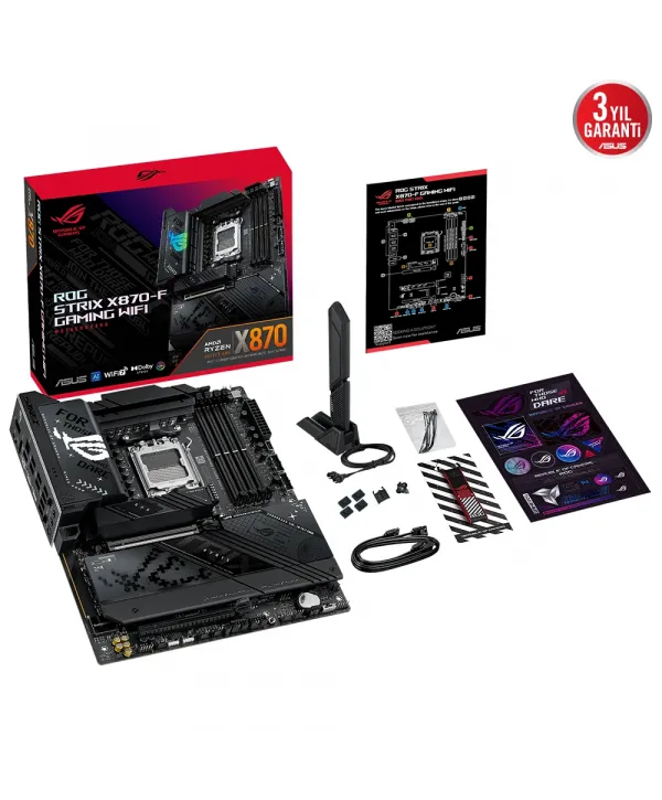 ASUS ROG STRIX X870-F GAMING WIFI AMD X870 SOKET