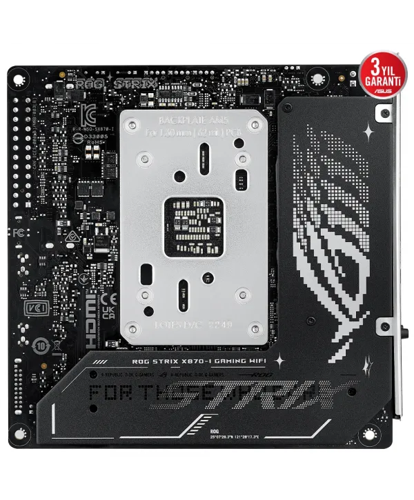 ASUS ROG STRIX X870-I GAMING WIFI AMD AM5 DDR5 MTX