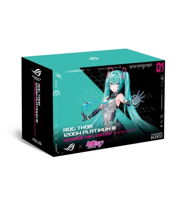 ASUS ROG-THOR-1200P3-MIKU PLATINUM III 1200W PSU