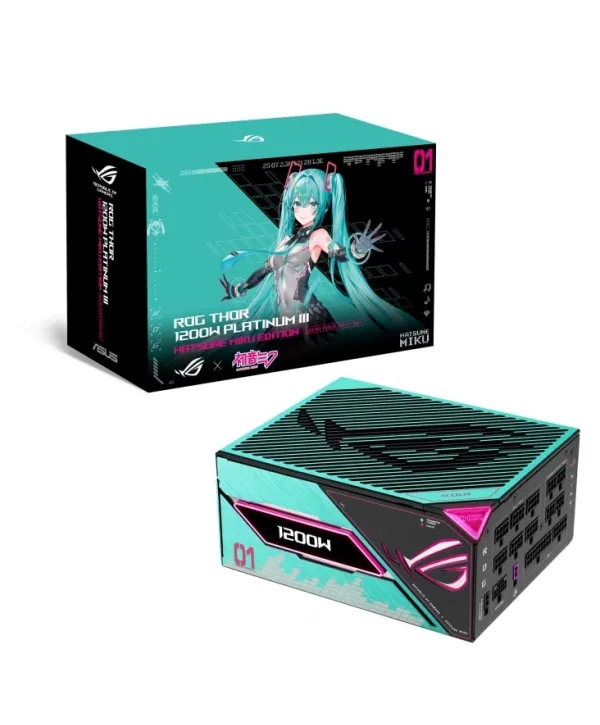 ASUS ROG-THOR-1200P3-MIKU PLATINUM III 1200W PSU