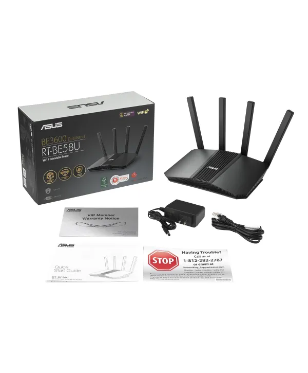 ASUS RT-BE58U WIFI BE3600 ROUTER