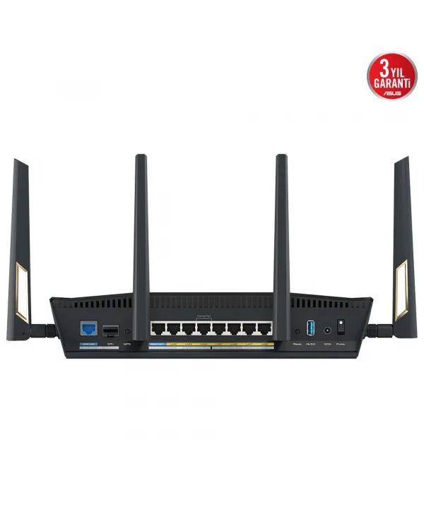 ASUS RT-BE88U WIFI BE7200 DUAL BAND GIGABIT EXTENDABLE ROUTER