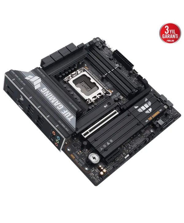 ASUS TUF GAMING B860M-PLUS 1851 SOKET DDR5 DP HDMI MATX ANAKART