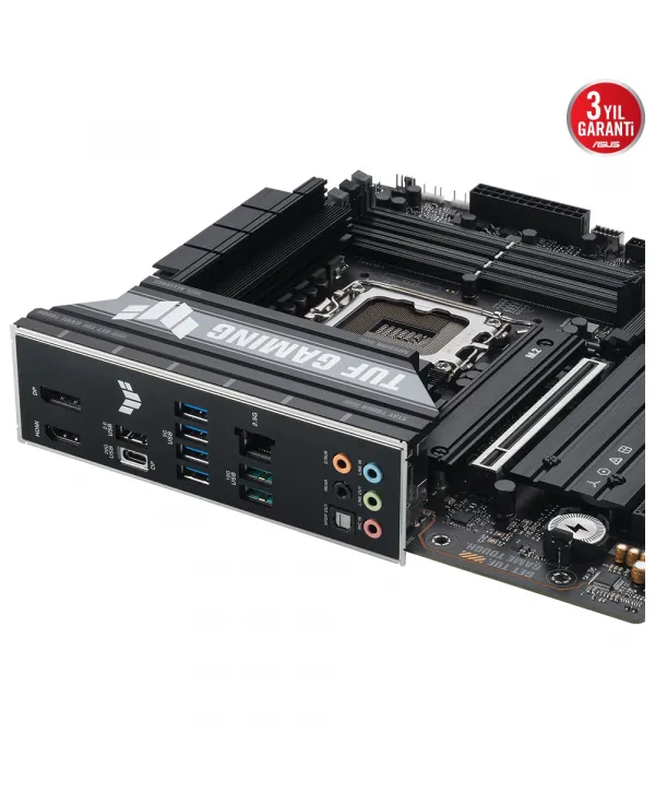 ASUS TUF GAMING B860M-PLUS 1851 SOKET DDR5 DP HDMI MATX ANAKART