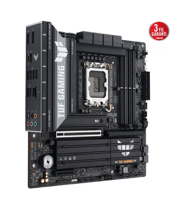 ASUS TUF GAMING B860M-PLUS 1851 SOKET DDR5 DP HDMI MATX ANAKART