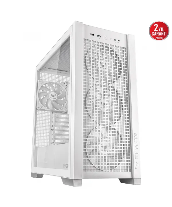ASUS TUF GAMING GT302 TG ARGB - BEYAZ