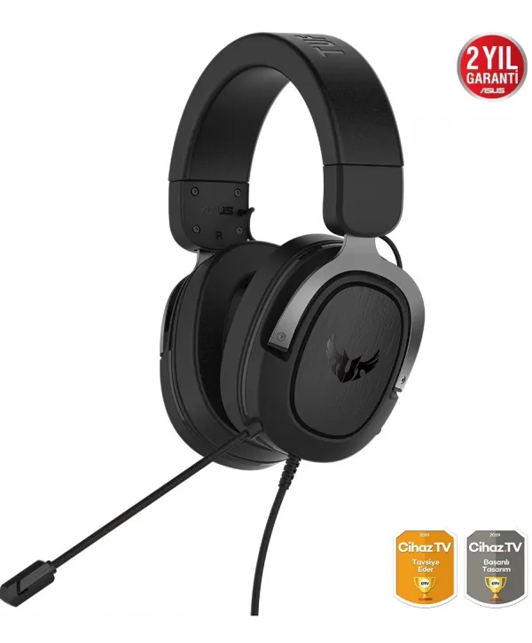 ASUS TUF GAMING H3 GUN METAL 7.1 3.5MM KULAKLIK