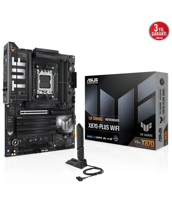 ASUS TUF GAMING X870-PLUS WIFI AMD AM5 DDR5 ATX