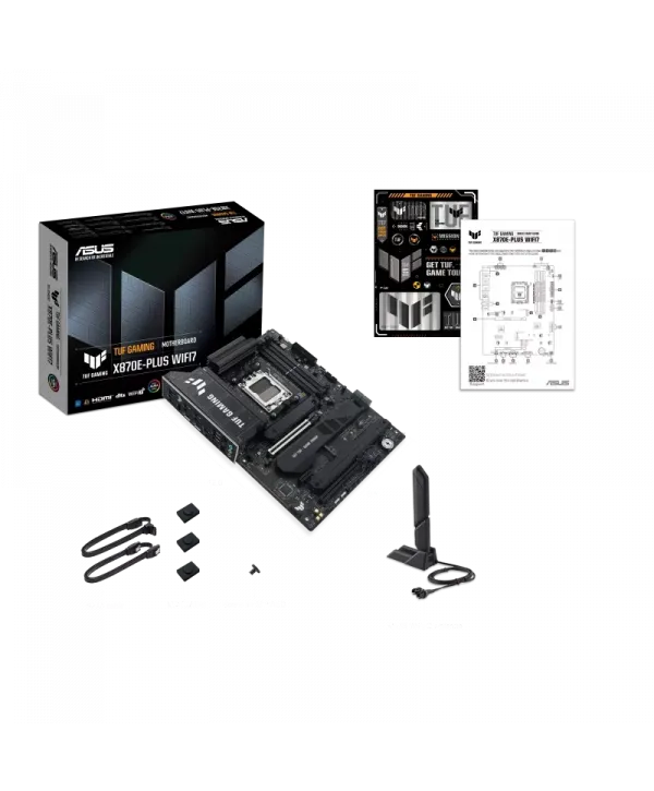 ASUS TUF GAMING X870E-PLUS WIFI 7 AMD AM5 DDR5 ATX