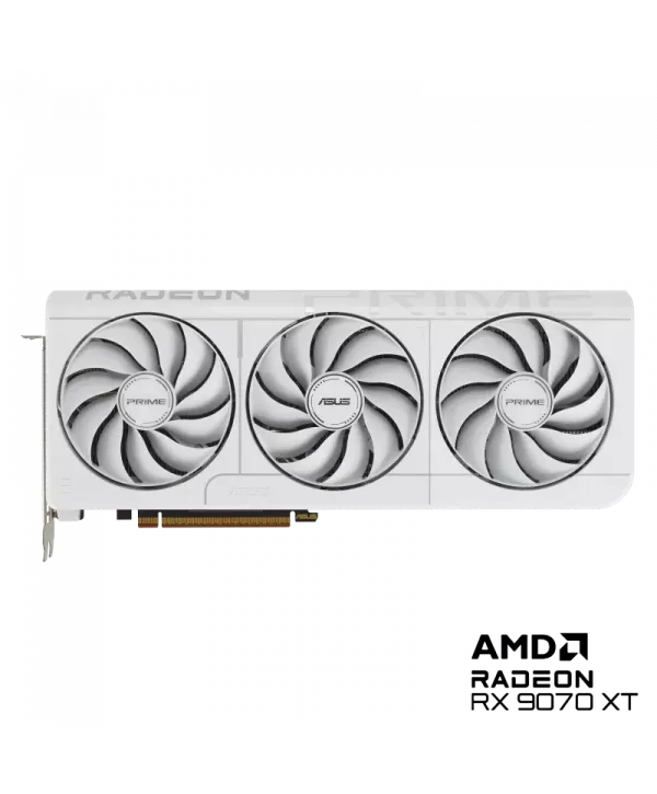 ASUS PRIME RX9070XT WHITE 256Bit 16GB VGA