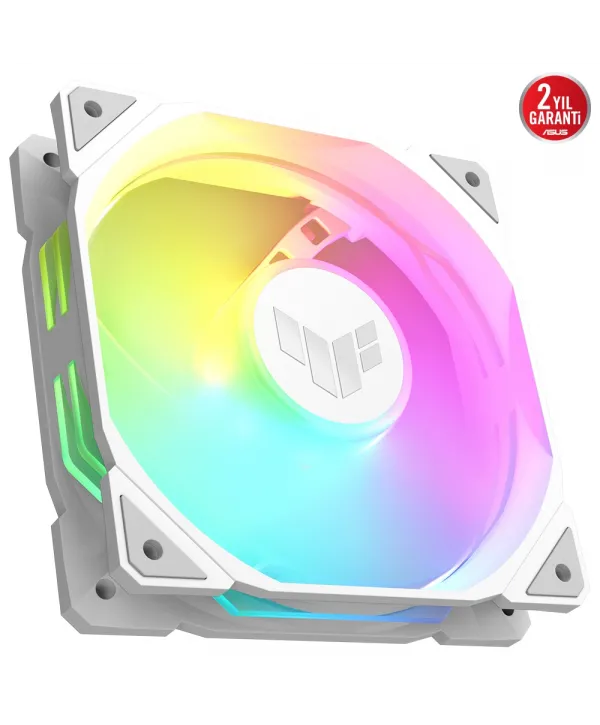ASUS TUF TR120 120MM ARGB REVERSE 3IN1 BEYAZ KASA FANI