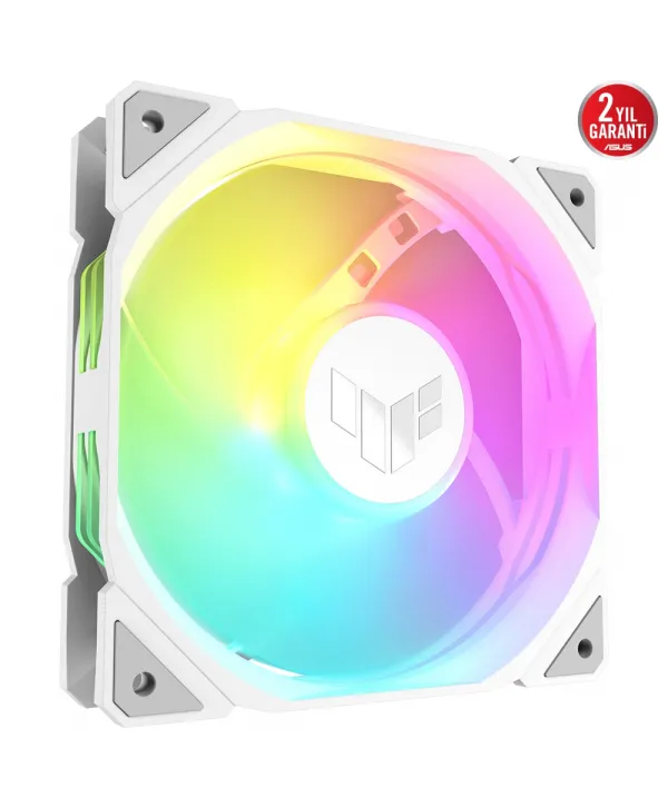 ASUS TUF TR120 120MM ARGB REVERSE 3IN1 BEYAZ KASA FANI