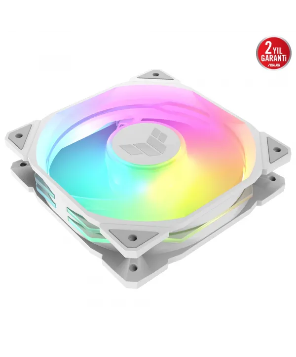ASUS TUF TR120 120MM ARGB REVERSE 3IN1 BEYAZ KASA FANI