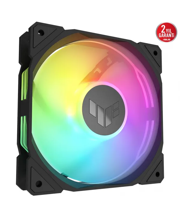 ASUS TUF TR120 120MM REVERSE 3IN1 SIYAH KASA FANI