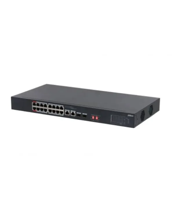 DAHUA DH-S3218-16ET-135 16 PORT 16XFE-2XGE-2XGE/SFP 135W POE SWİTCH