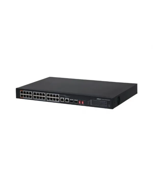 DAHUA PFS3226-24ET-240 24 PORT 24XFE-2XGE-2XGE/SFP 240W Hİ-POE SWİTCH