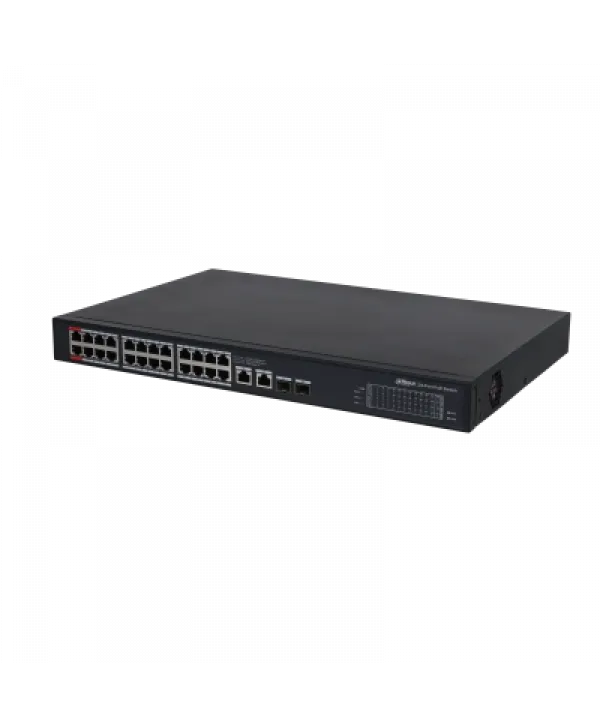 DAHUA PFS3228-24GT-360 24 PORT 24XGE-2XGE-2XGE/SFP 360W POE SWİTCH