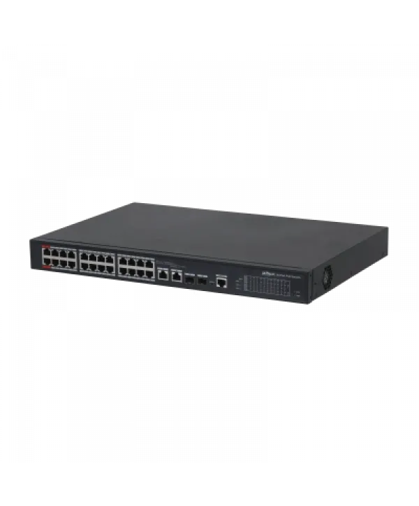 DAHUA PFS4226-24ET-240 24 PORT 24XFE-2GE-2SFP YÖNETİLEBİLİR 240W POE SWİTCH