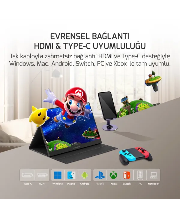 EZCOOL LITE E15 15,6’’ NON TOUCH 60HZ FHD PORTABLE