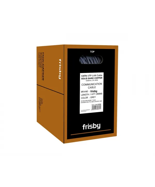 FRISBY FNW-CAT628 CAT 6 UTP Saf Bakır Kablo (305)
