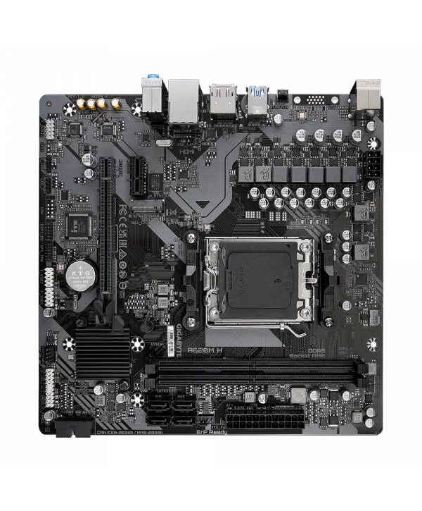 GIGABYTE A620M H DDR5 6400(OC) HDMI DP MATX AM5