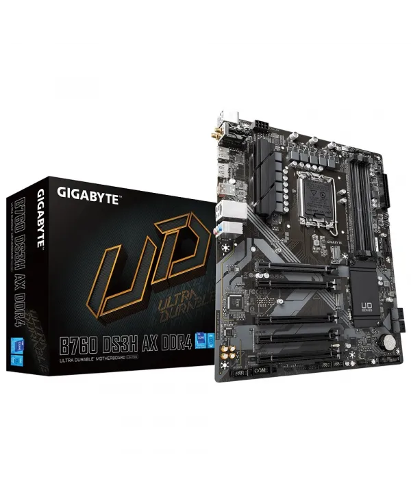 GIGABYTE B760 DS3H AX DDR4 M.2 HDMI DP ATX 1700P