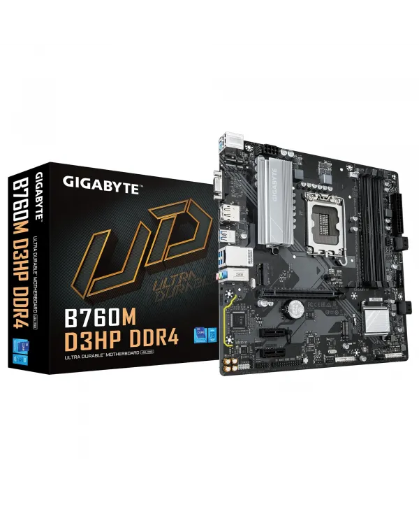 GIGABYTE B760M D3HP DDR4 VGA HDMI DP USB MATX 1700P
