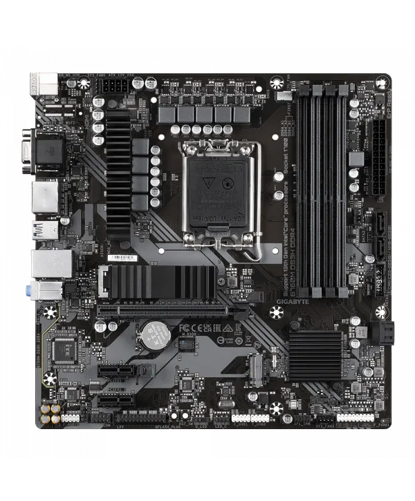 GIGABYTE B760M-DS3H-DDR4 5333Mhz(OC) M.2 ATX 1700p
