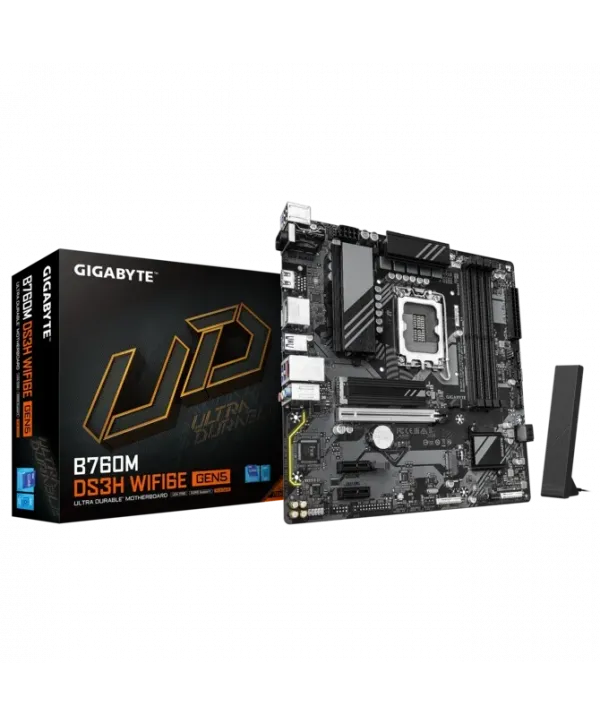GIGABYTE B760M DS3H WIFI6E GEN5 HDMI VGA DP 1700P