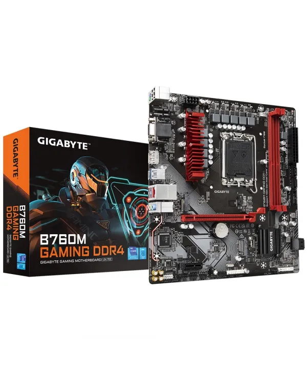 GIGABYTE B760M GAMING DDR4 M.2 HDMI DP MATX 1700P