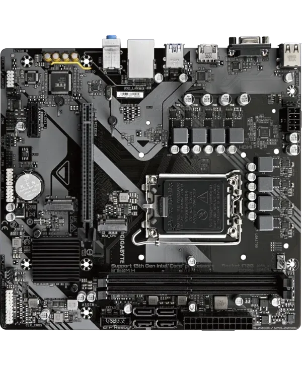 GIGABYTE B760M H DDR5 HDMI VGA MATX 1700P