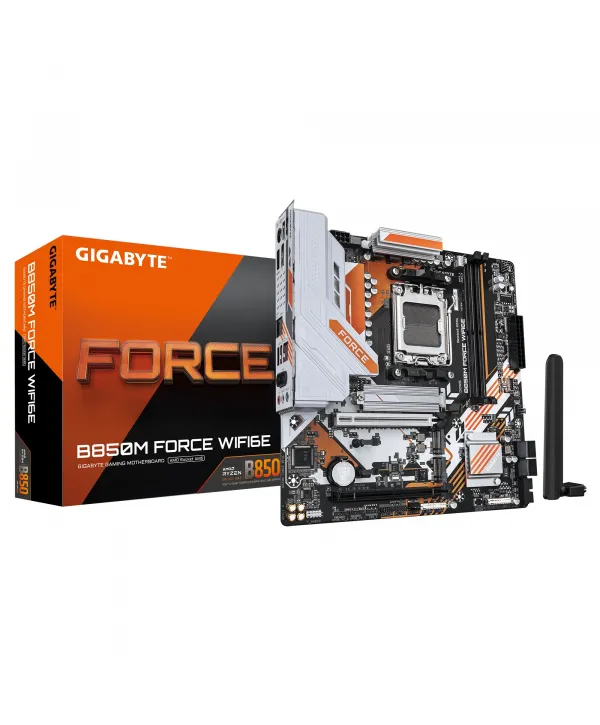 GIGABYTE B850M FORCE WIFI6E DDR5 M.2 HDMI DP MATX AM5