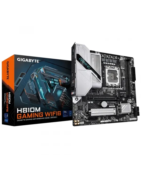 GIGABYTE H810M GAMING WIFI6 DDR5 M.2 HDMI DP MATX 1851P