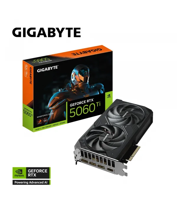 GIGABYTE RTX5060Ti WINDFORCE OC GV-N506TWF2OC-8GD 8GB GDDR7 128Bit