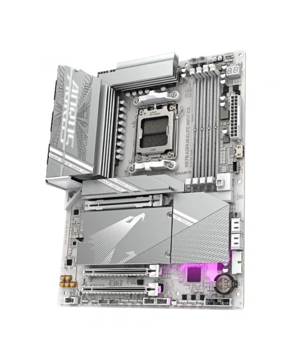 GIGABYTE X870A AORUS ELITE WF7 ICE DDR5 M.2 HDMI DP ATX AM5