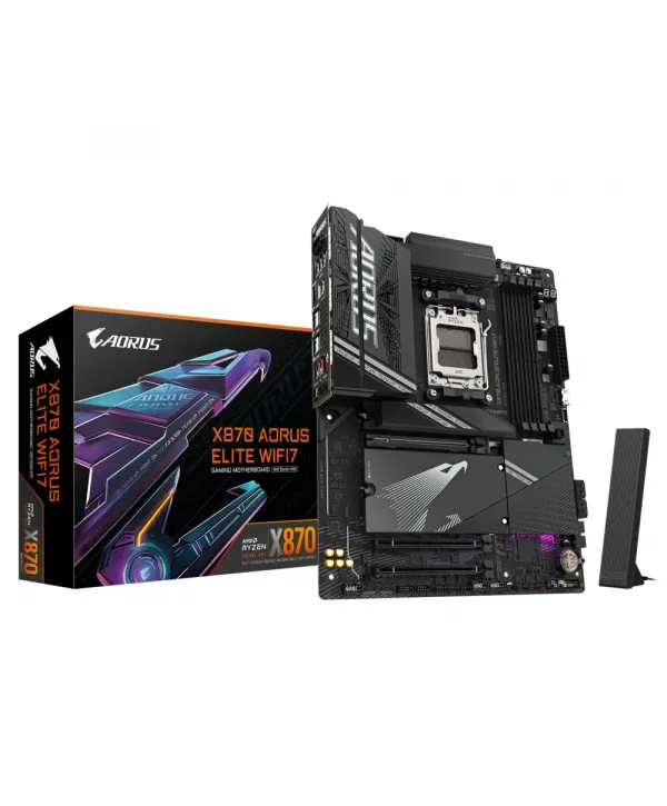 GIGABYTE X870A AORUS ELITE WIFI7 DDR5 M.2 HDMI DP ATX AM5