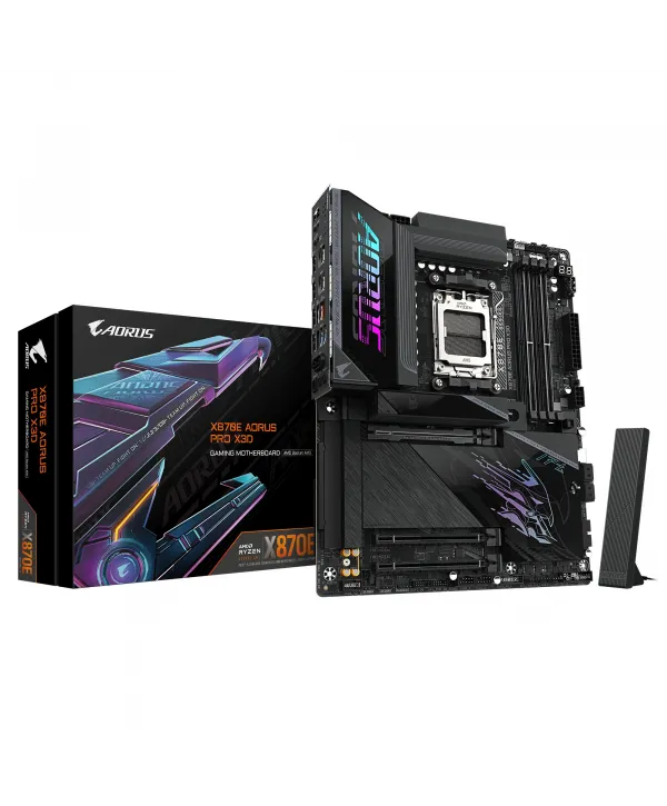 GIGABYTE X870E AORUS PRO X3D DDR5 M.2 HDMI DP ATX AM5