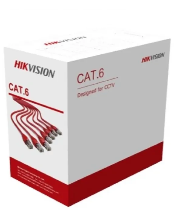 HIKVISION DS-1LN6U-G CAT6 UTP LSZH 305M BAKIR KABLO