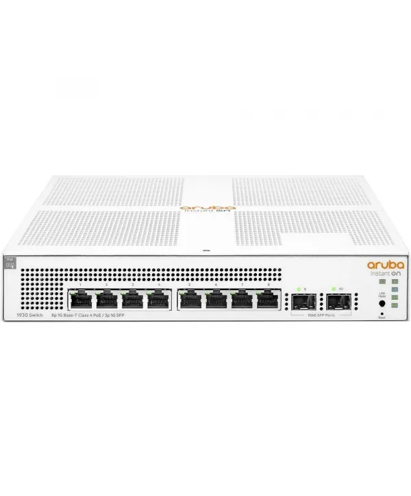 HPE ARUBA JL681A 1930-8G 8PORT 10/100/1000 YÖNETİLEBİLİR POE SWITCH