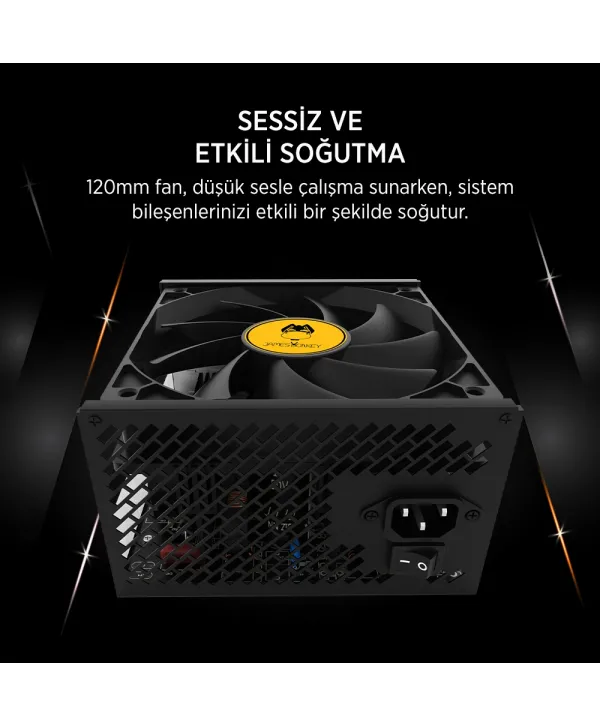 JAMES DONKEY JDP1050 APFC 12CM 80+ BRONZE 1050W PS
