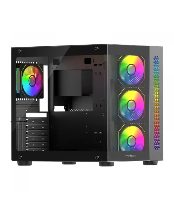 JAMES DONKEY STARK S800 4X ARGB BLACK KASA 750W