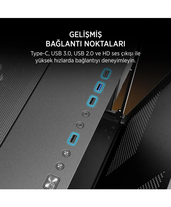 JAMES DONKEY STARK S800 4X ARGB BLACK KASA 650W