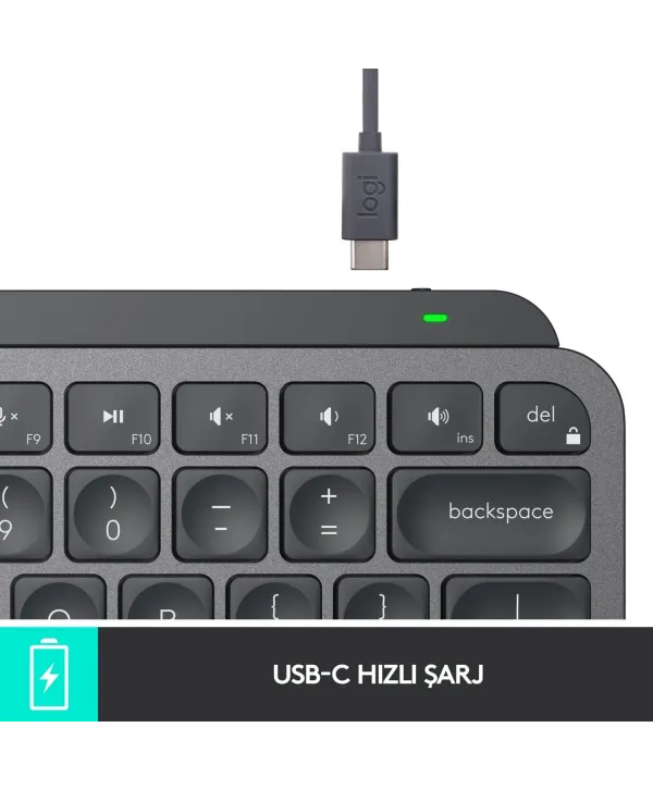LOGITECH MX KEYS MINI MINIMALIST KABLOSUZ BLUETOOTH KLAVYE